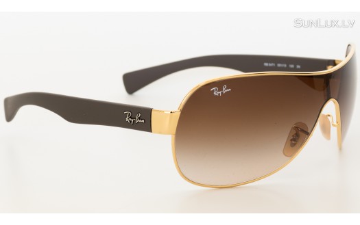 Ray-Ban Unisex Shield (RB3471 001/13 132mm) saules brilles